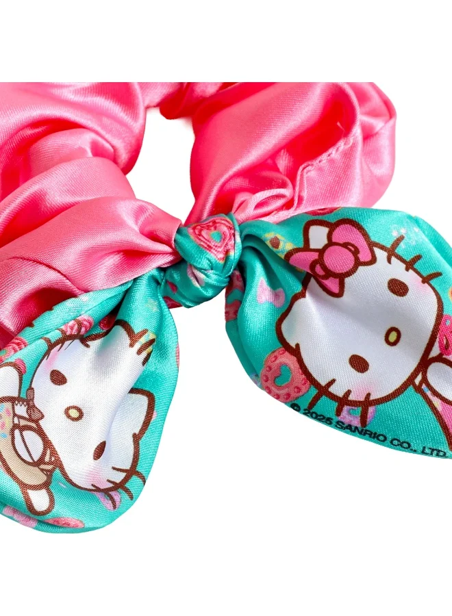 Sanrio  Sanrio Hello Kitty Two Colorway Scrunchy With Print for Women | Best Price UAE